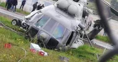 مصرع 3 أشخاص إثر تحطم مروحية في جزيرة سيفنوس اليونانية.. فيديو