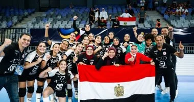بعثة منتخب ناشئات اليد تصل القاهرة بعد حصد المركز الرابع في بطولة العالم