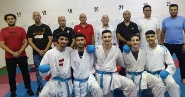 رئيس اتحاد الكاراتيه يتفقد معسكر المنتخب بالإسكندرية