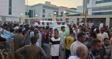 خروج أول جثمان من ضحايا حادث الدواويس بالإسماعيلية إلى مسقط رأسها بالشرقية