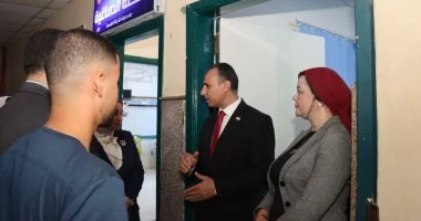 مستشفى الواسطى المركزى تفتتح أول وحدة لعلاج السموم بالمحافظة.. صور