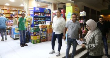 حملات ليلية بشوارع السويس وإزالة إشغالات بالمستقبل والسلام 1.. صور