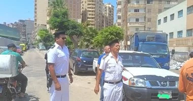 حملة أمنية مشتركة بالإسكندرية للحد من ظاهرة النباشين بنطاق حي شرق