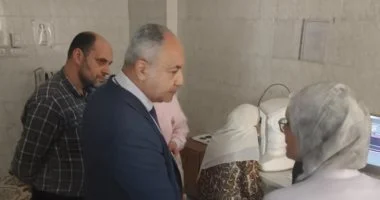 مدير صحة القليوبية يتفقد رمد بنها ويحيل المتغيبين للشئون القانونية