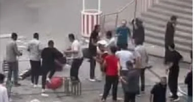 صور جديدة لآثار حريق ضخم فى مطعم بأحد المولات بالتجمع