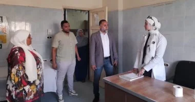 وكيل صحة شمال سيناء يتفقد مركز الفيروسات الكبدية بمستشفى العريش العام