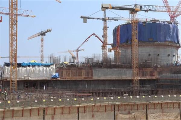 إنجاز جديد بالضبعة: اكتمال الصبة الخرسانية لمبنى تحكم الوحدة النووية الأولى