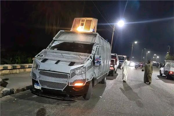 استمرار الحملات الأمنية المكثفة لضبط المخالفين بإسنا جنوب الاقصر