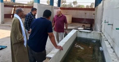 محافظ أسيوط يتابع انتظام العمل بمجزر البداري بالكوم الأحمر