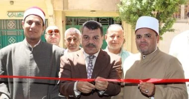 رئيس مدينة بني سويف يفتتح مسجد الرحمن بعد رفع كفاءته