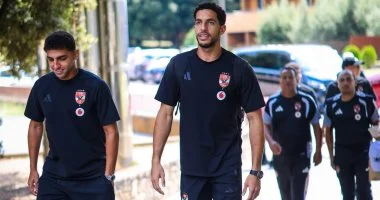الأهلي يتحرك إلى ملعب سيف بوسك دي توسكا استعدادًا لمواجهة يوروبا.. صور