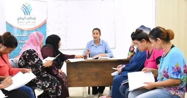 أسقفية الخدمات تتابع أنشطة تعليم الكبار بمركز تنمية الأسرة بسلامون فى سوهاج