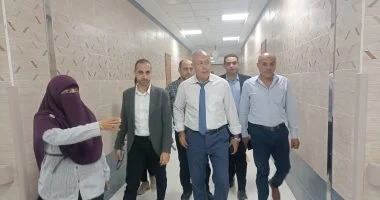 مدير صحة القليوبية يتفقد مستشفى العبور العام.. وخطة عاجلة لبدء التشغيل