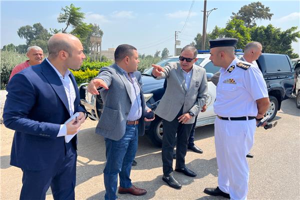 مدير أمن الغربية يتفقد محور كفرديما بكفرالزيات لوضع حلول لحوادث السيارات