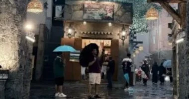 أمطار غزيرة تغمر جازان.. الأهالى تعبر عن فرحتها