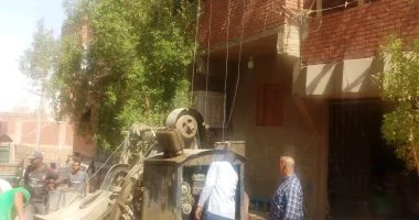 إيقاف أعمال مبانى مخالفة بحي الصداقة بمدينة أسوان