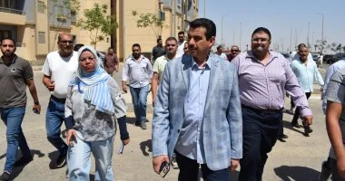نشاط مكثف لرئيس جهاز أكتوبر الجديد في أول أيام عمله بالجهاز.. صور