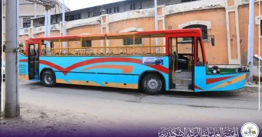 محافظة الإسكندرية: تطور منظومة النقل العام بإعادة تأهيل أتوبيس وتحويله إلى طفطف سياحي