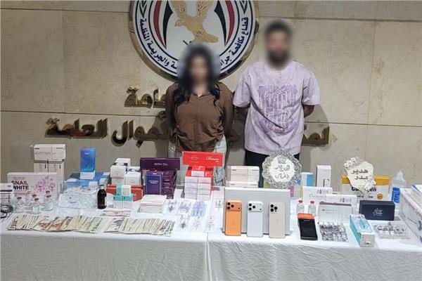 ضبط سيدة وزوجها لإدارة عيادة تجميل بدون ترخيص والنصب على المواطنين بمدينة نصر