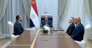 الرئيس عبد الفتاح السيسي يجتمع برئيس مجلس الوزراء ووزير العدل بمدينة العلمين.. فيديو