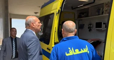 محافظ السويس يتابع جاهزية الإسعاف والحماية المدنية بطريق السخنة