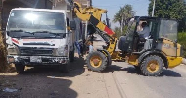 رفع 50 طنا من القمامة بقرى جهينة سوهاج ضمن جهود تحسين مستوى النظافة