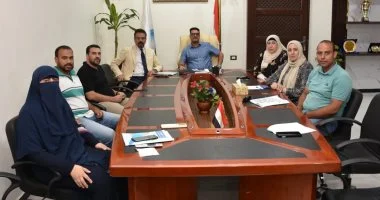 رئيس مياه القليوبية يستقبل مدير طوارئ الإسكان لمتابعة تنفيذ غرفة الطوارئ