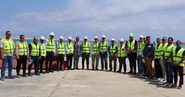 وفد من الوكالة الدولية للطاقة الذرية وهيئة الرقابة النووية يتفقد مشروع محطة الضبعة