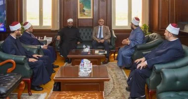 محافظ الإسكندرية يستقبل الأمين العام لمجمع البحوث الإسلامية