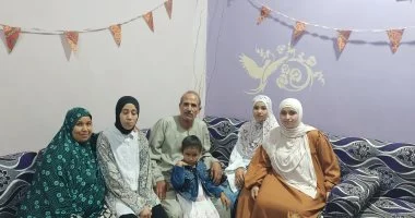 انتصرت على ضمور المخ.. سارة أول خريجة من طلاب الدمج بعلوم بنى سويف بتقدير جيد جدا