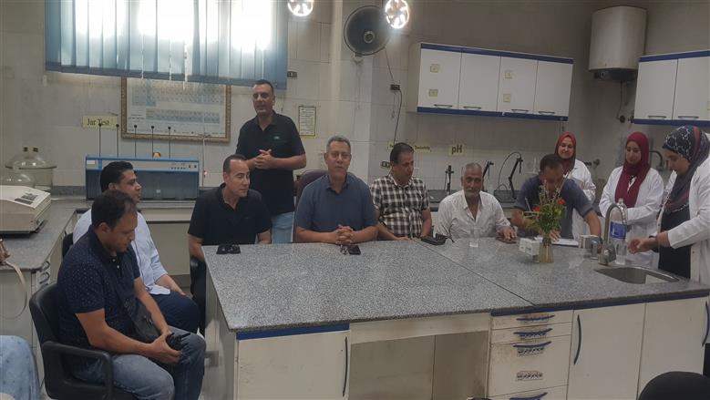 مياه كفر الشيخ تختتم التدريب الصيفي لطلاب الجامعة وتكرم العمال المتميزين