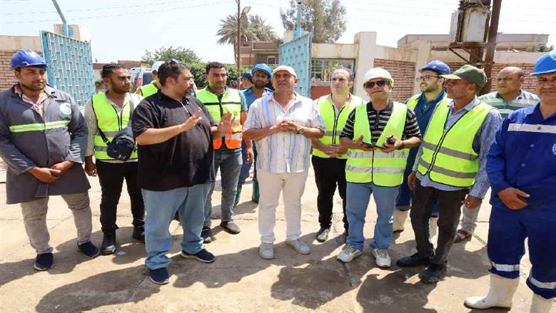 رئيس «مياه الغربية» يتفقد المحطات: رفع الكفاءة لتلبية احتياجات المواطنين