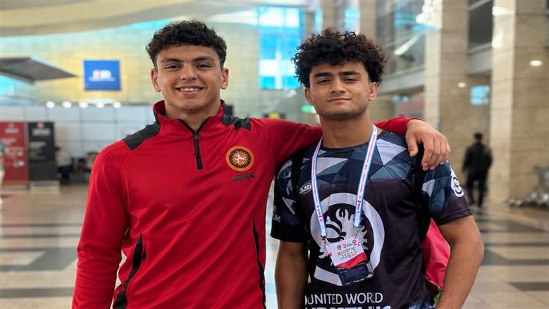 أبطال مصارعة كفر الشيخ يمثلون منتخب مصر في بطولتي العالم للناشئين والشباب