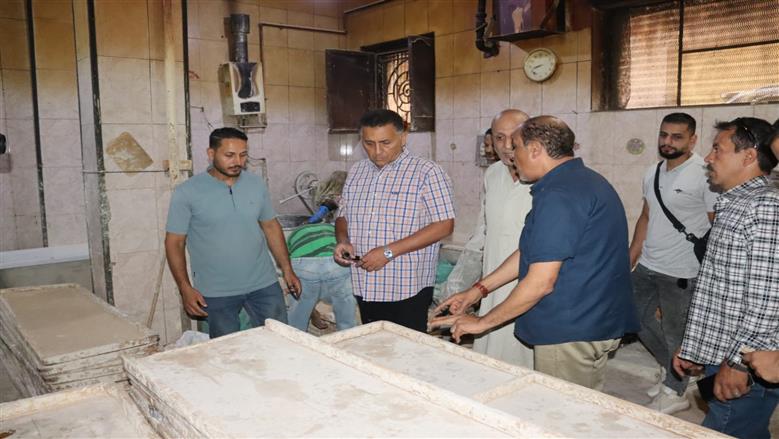 محافظ القليوبية يشن حملة مفاجئة على المخابز البلدية بطوخ