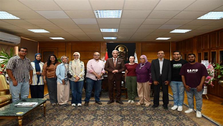 جامعة أسيوط تستقبل طالبة من جامعة نوفي ساد الصربية ضمن برنامج التبادل الطلابي