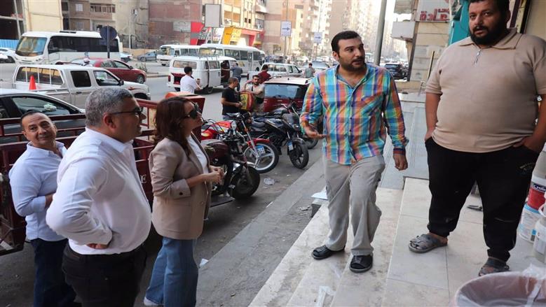 نائب محافظ الجيزة توجه بسرعة توفيق أوضاع محال العمرانية والطالبية غير المرخصة