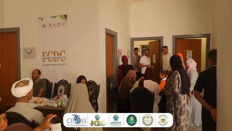 عضو التحالف الوطني تنظم قافلة طبية مجانية بمنشأة علوبة في البحيرة