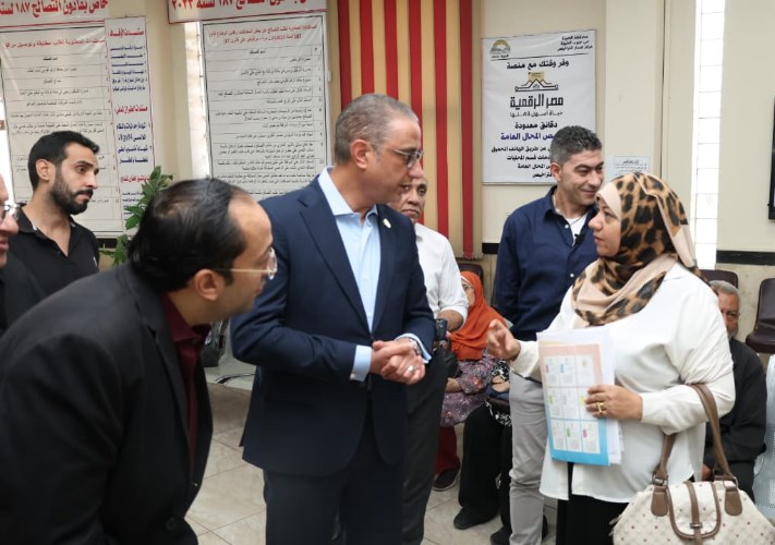 «الأنصاري» يتابع انتظام العمل بالمركز التكنولوجي بحي جنوب الجيزة -جريدة المال