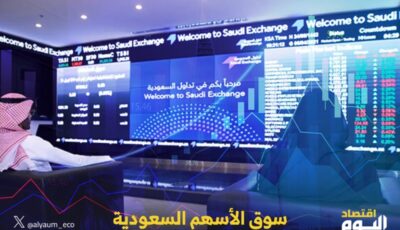 مؤشر سوق الأسهم السعودية تاسي يغلق مرتفعا 0.3% اليوم الإثنين