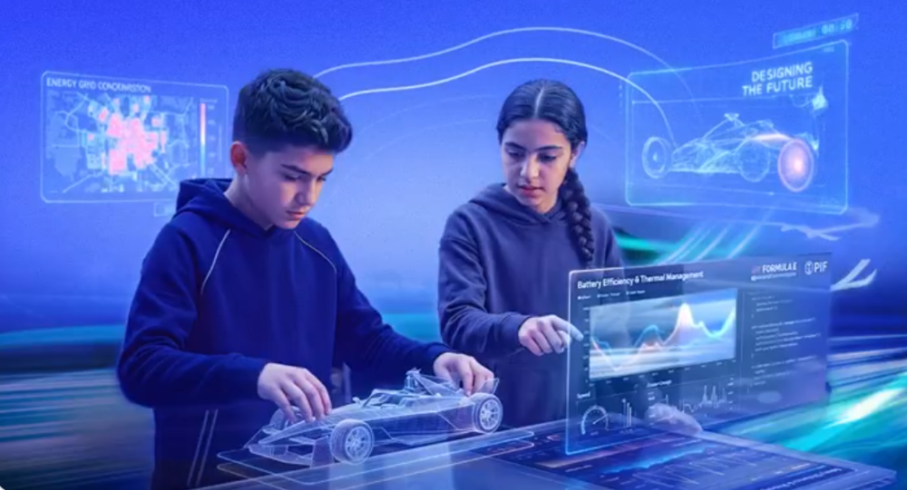 صندوق الاستثمارات العامة و«فورمولا إي» يوسعان نطاق منصة «DRIVING FORCE» التعليمية