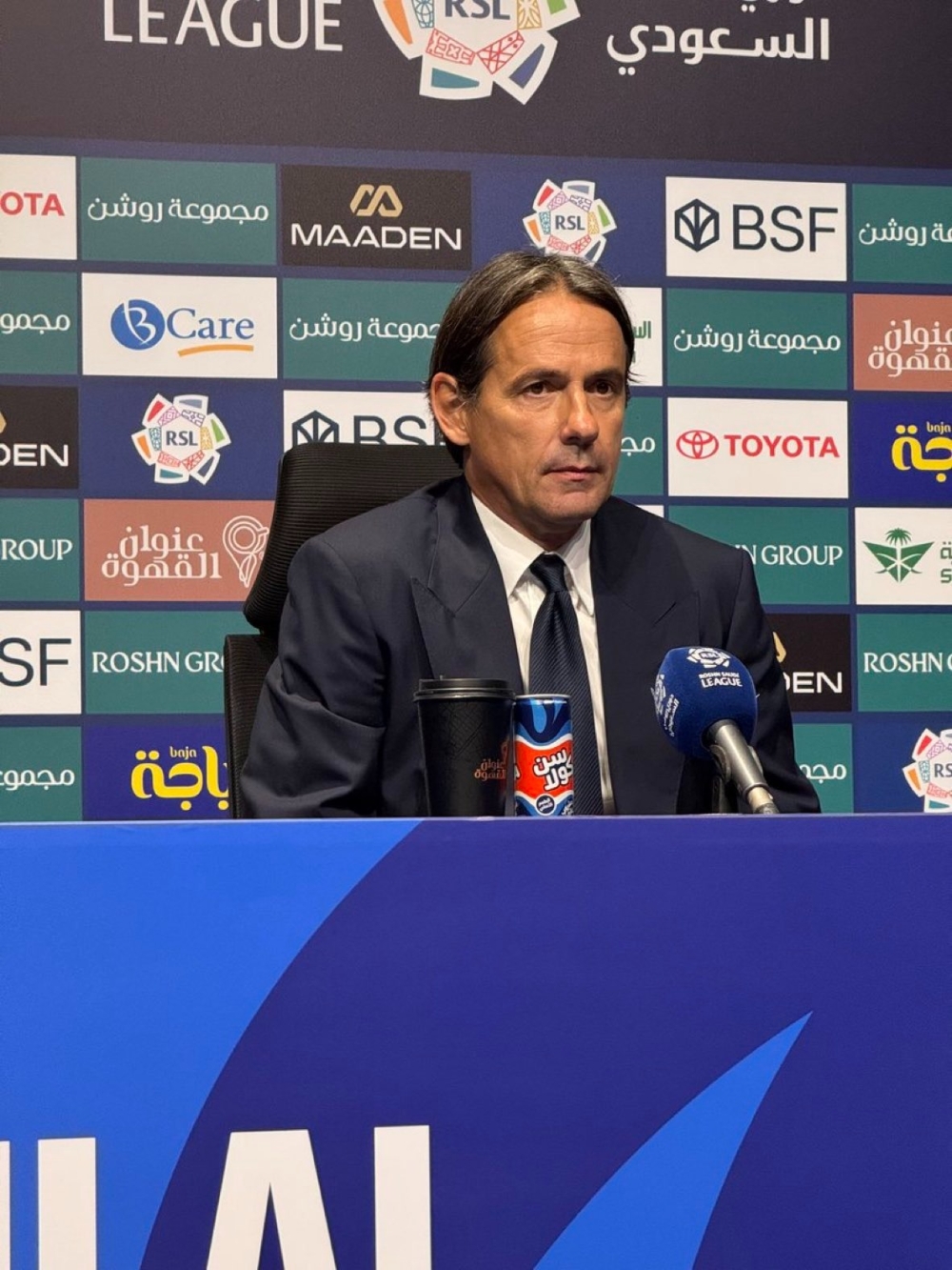 إنزاغي: تراجعنا في الشوط الثاني أمام الفيصلي.. وهذا مصير مالكوم مع الهلال