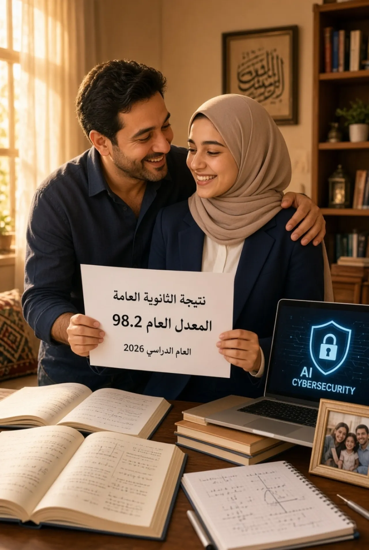 حين يصنع الاجتهاد المستحيل.. جنان تتوج رحلة التوجيهي بمعدل 98.2