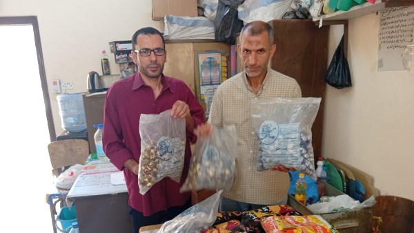ضبط 3 أطنان و100 كجم من السلع والمواد الغذائية مجهولة المصدر بالغربية
