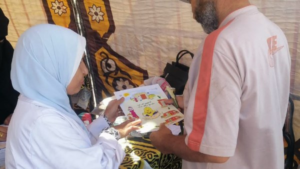 الغربية.. القافلة البيطرية بشندلات تعالج وتفحص 104 حيوانات و1600 طائر
