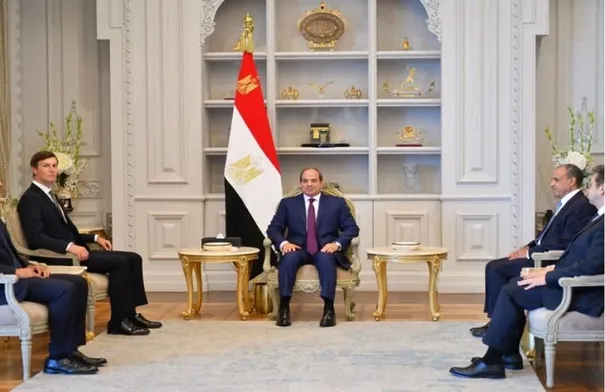 السيسي وكوشنر يبحثان تطورات الأوضاع في الشرق الأوسط…