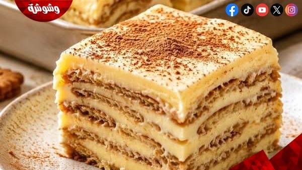 حلا البسكويت بالكاسترد.. الحلوى الباردة التي يعشقها الكبار والصغار