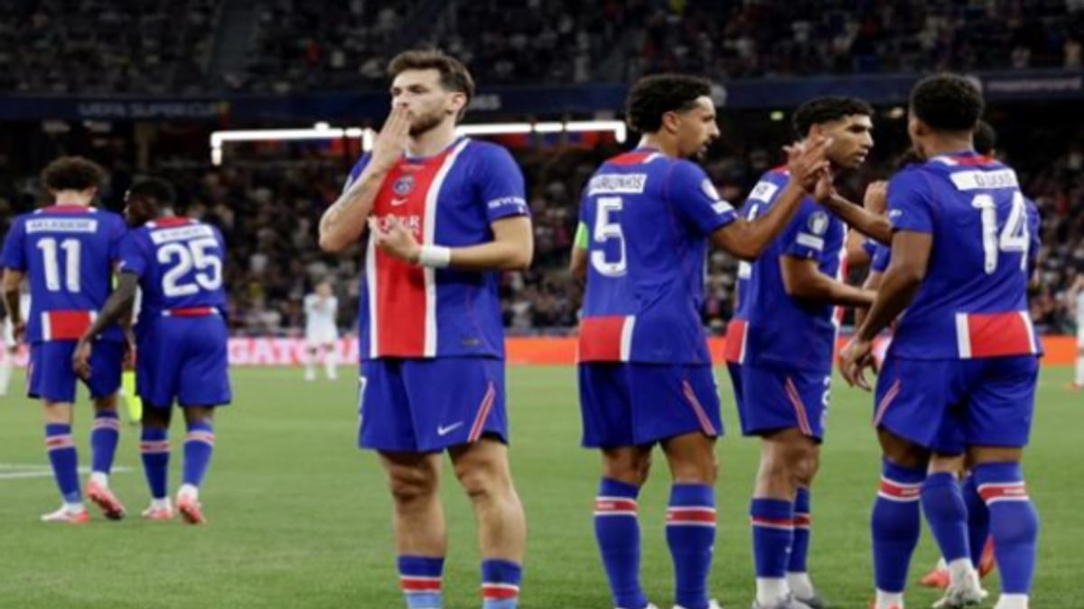 سان جيرمان يهزم أسنون فيلا ويحتفظ بلقب كأس السوبر الأوروبية