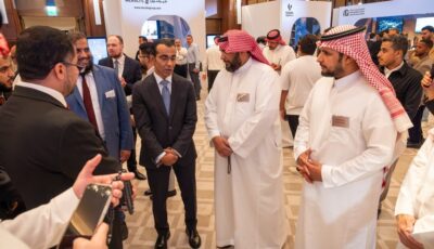 شراكات استراتيجية وزيارات رسمية في جناح العوالي العقارية في المعرض السعودي البريطاني للعقار