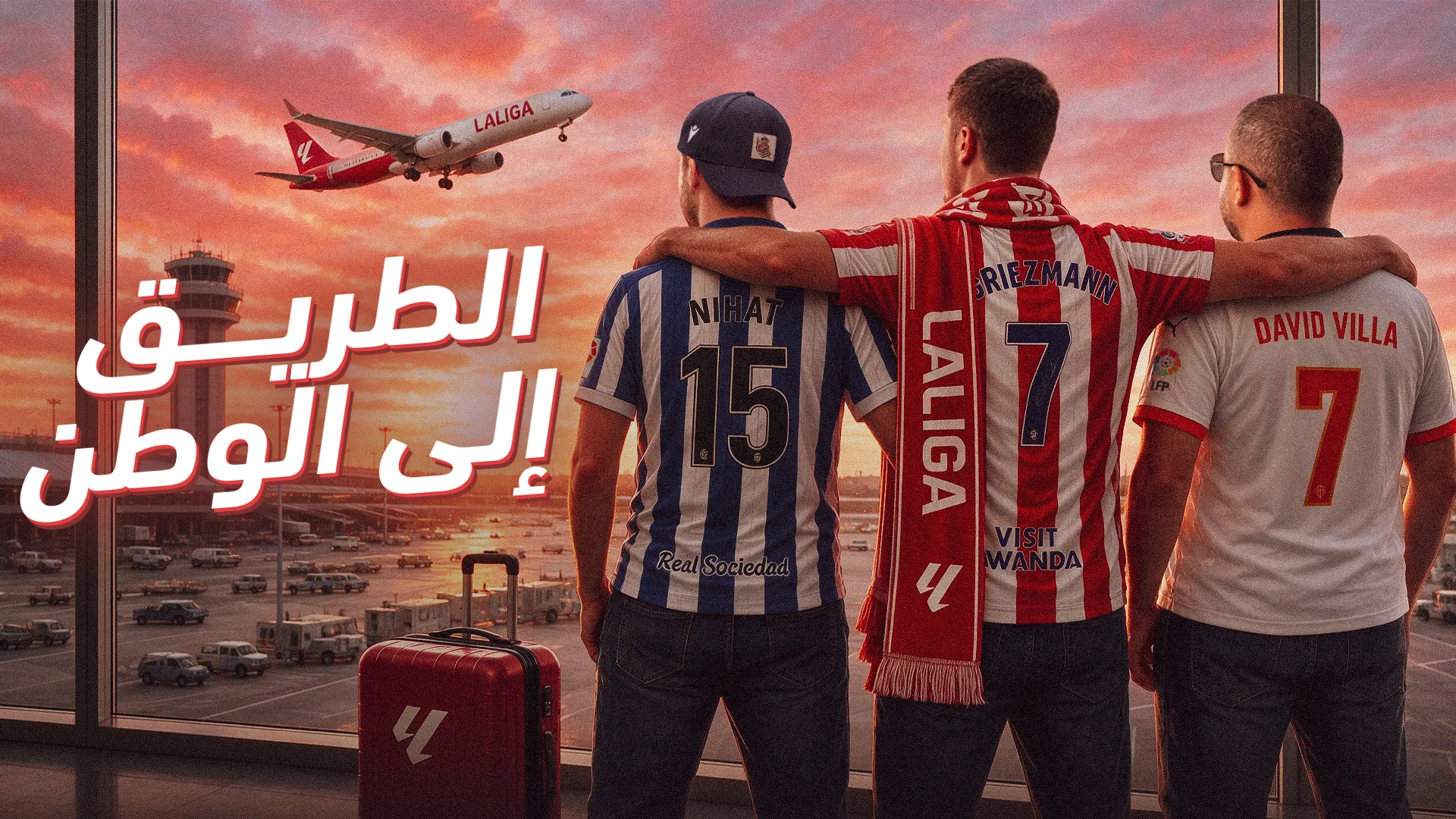 “الطريق إلى الوطن”.. وثائقي بإنتاج مشترك بين LALIGA وFootballco يروي رحلة 3 مشجعين من العالم العربي إلى ملاعب أحلامهم