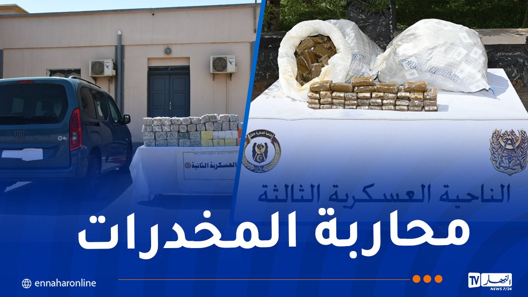 توقيف 49 تاجر مخدرات وإحباط إدخال 4.20 قنطار من “الكيف” وضبط 88 كلغ “كوكايين”